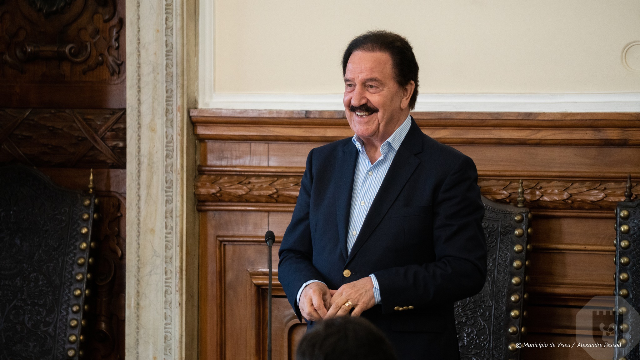 Os bolos-reis vão ser entregues aos reclusos pelo presidente Fernando Ruas@Câmara de Viseu