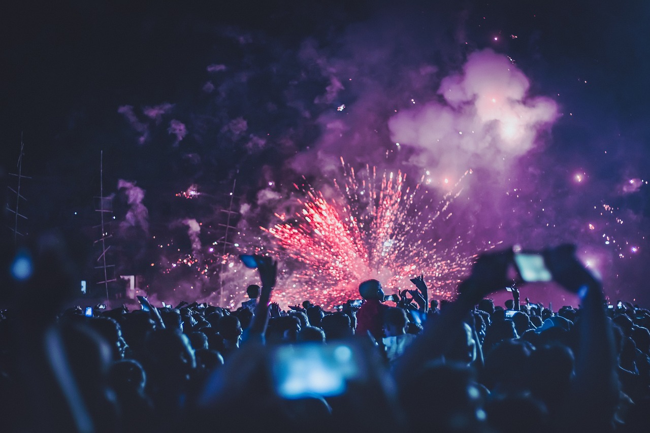 Fogo de artifício @RahulPandit