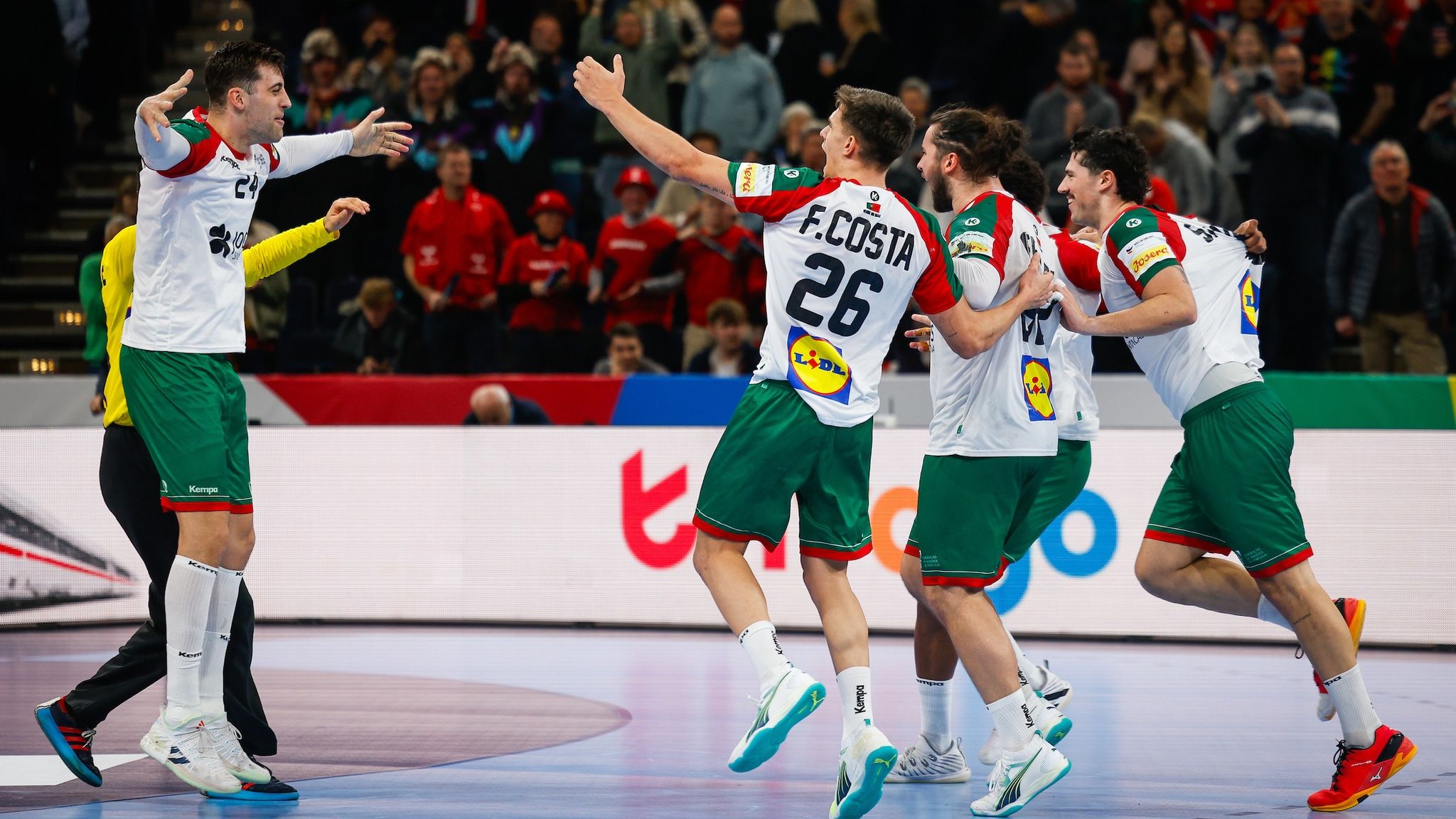 Equipa de andebol portuguesa @Federação de Andebol de Portugal