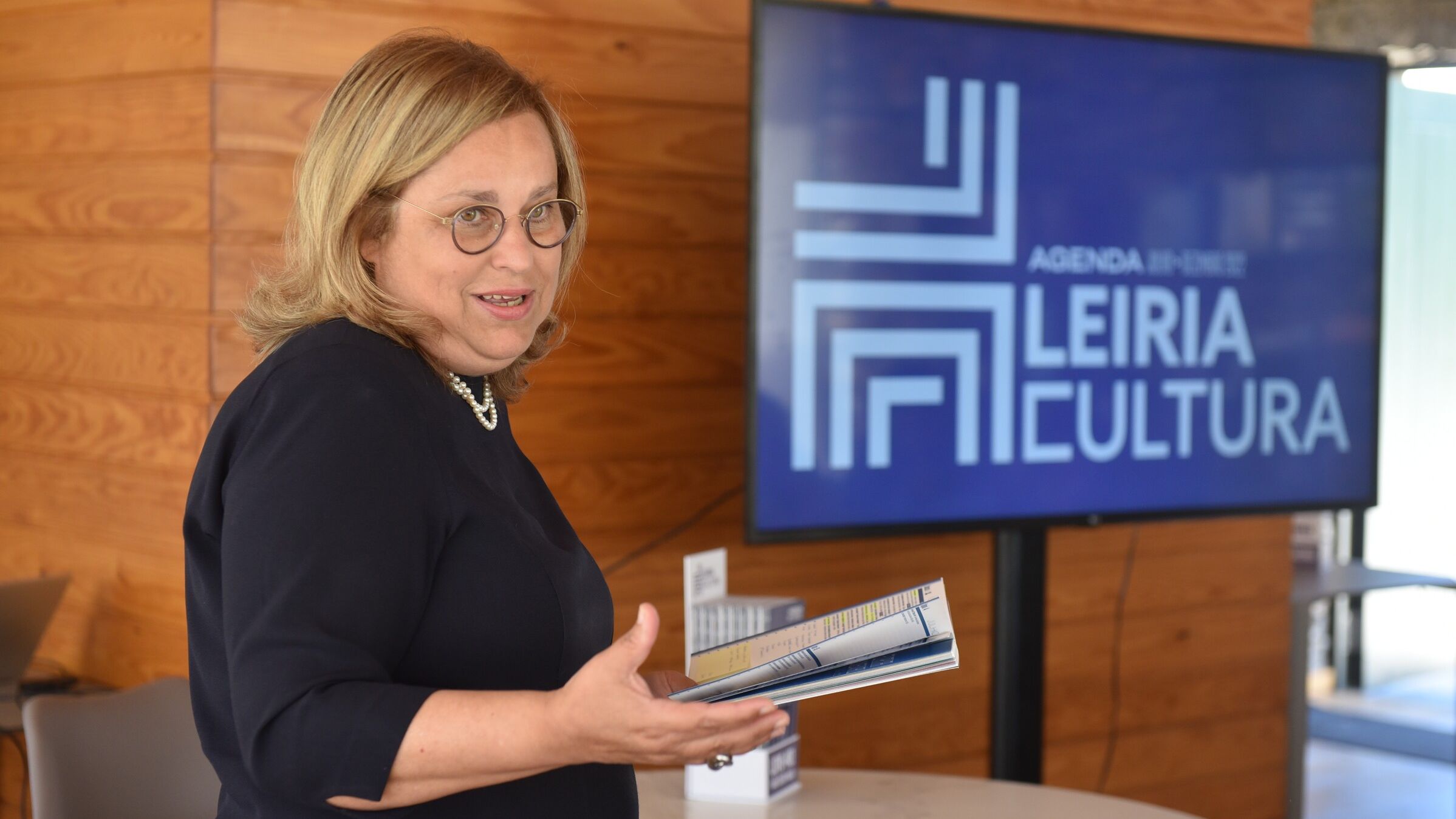Vereadora da Cultura, Anabela Graça @CM Leiria