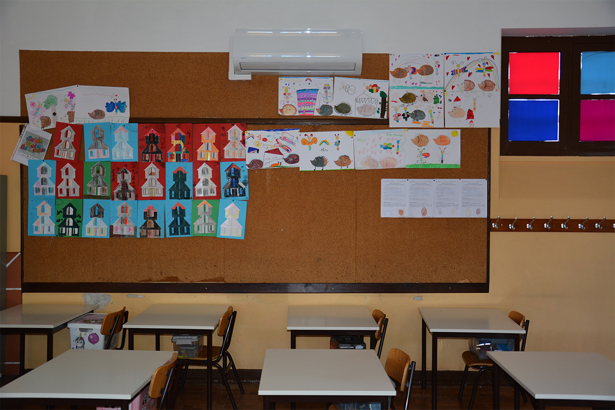 Ar condicionado na Escola Engenho @CM Marinha Grande