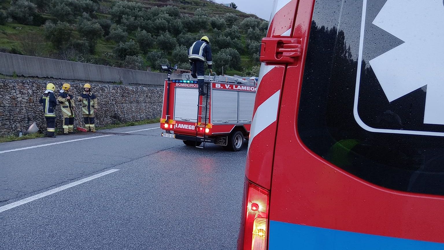 Despiste em Lamego @Bombeiros Voluntários de Lamego 