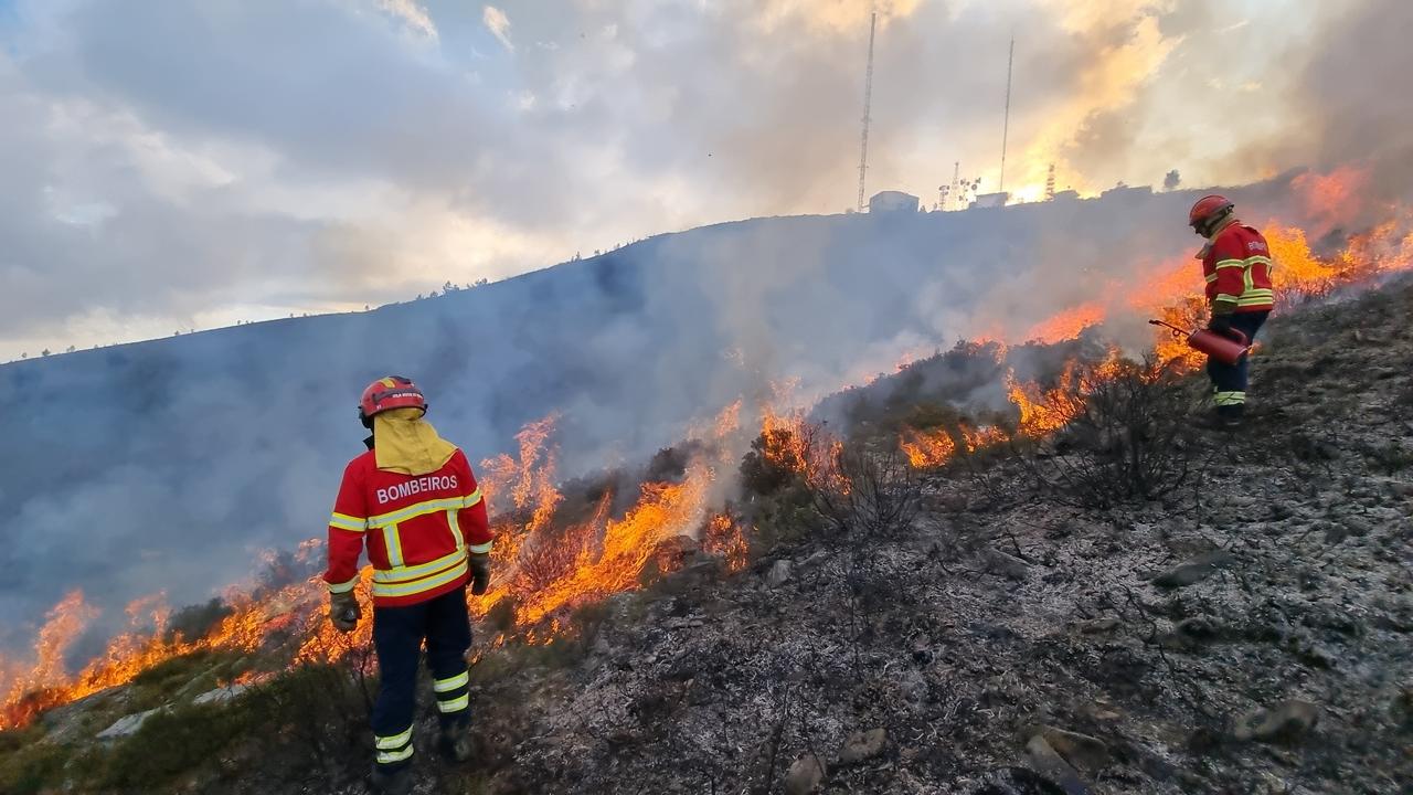 Ação de fogo controlado na Serra da Lousã @CML