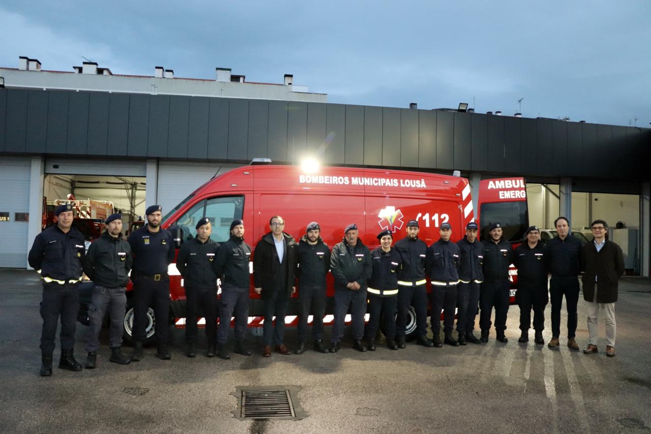 Entrega da ambulância aos bombeiros da Lousã @CML