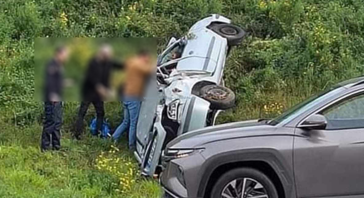 Acidente em Maiorca @Vigilantes da Estrada, cedida à Central Press