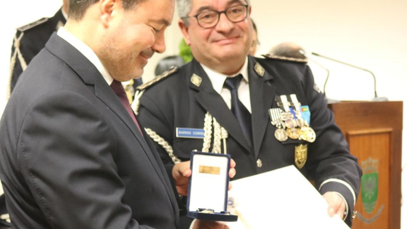 Medalha atribuída @CM S. João da Madeira