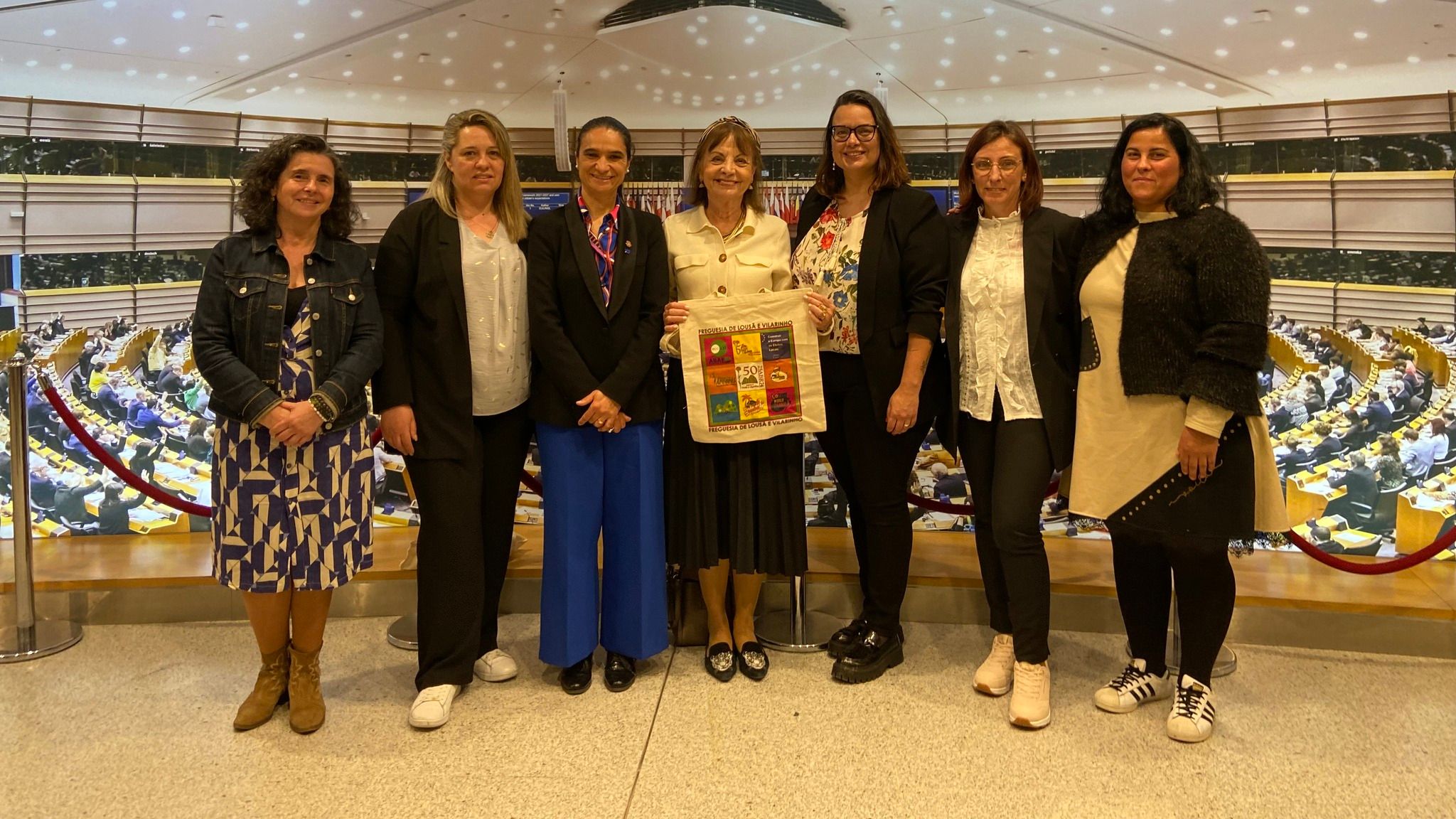Visita Presidente Junta de Freguesia de Febres @Maria Manuel Leitão Marques