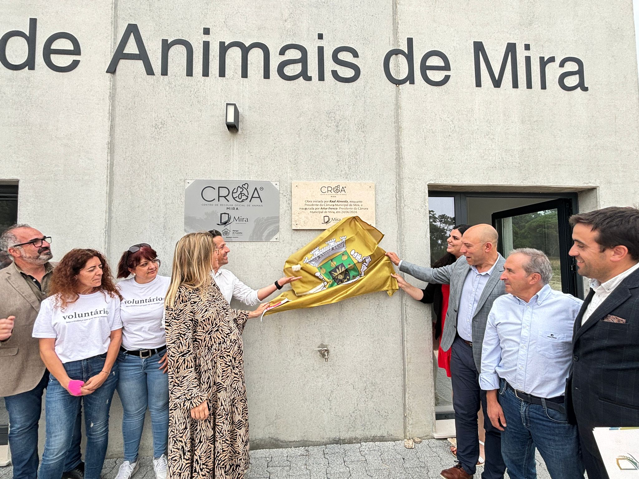 Mira inaugura centro de recolha de animais @CM Mira