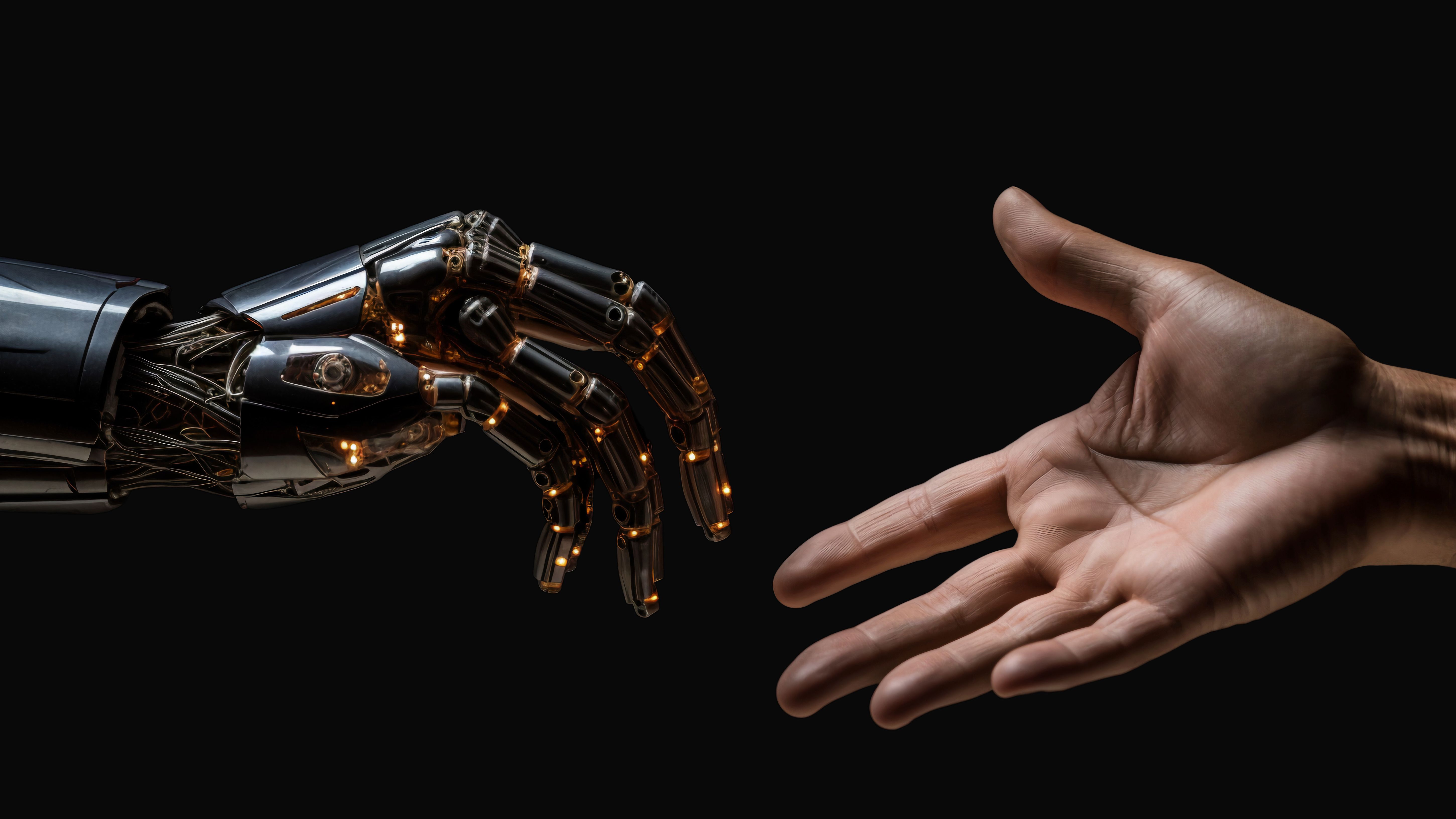 Inteligência Artificial e o Ser Humano @freepik