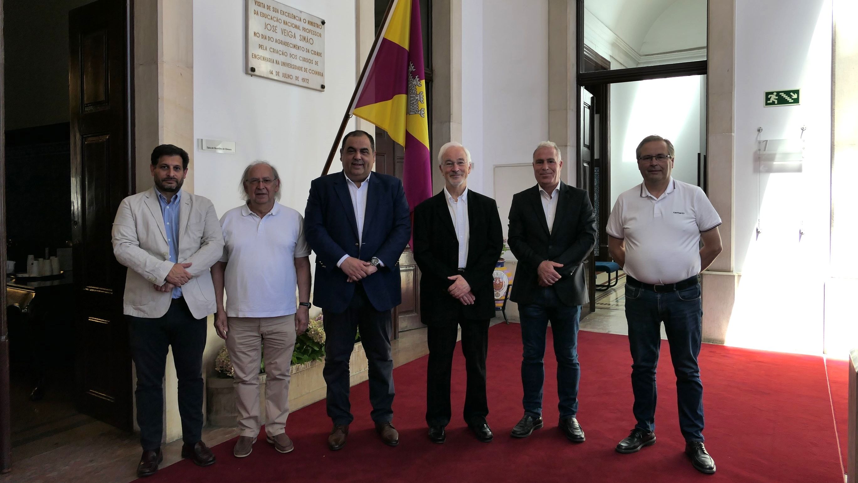 Presidentes das Câmaras Municipais de Coimbra, Mealhada, Miranda do Corvo e Condeixa-a-Nova @CM Coimbra