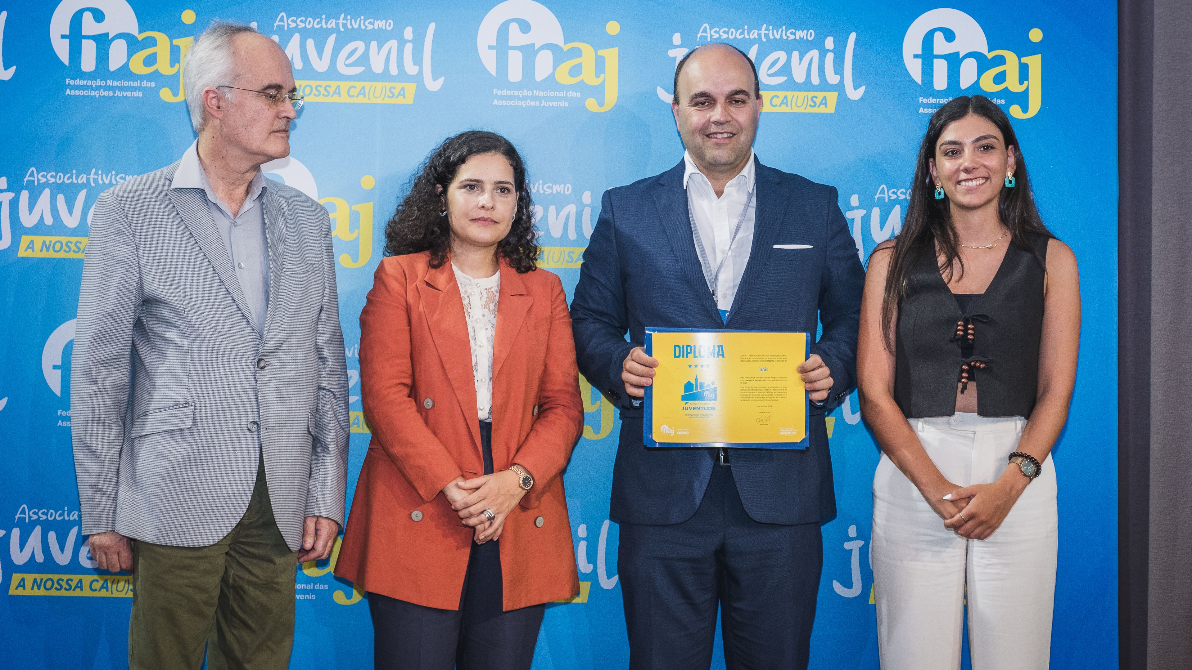 Góis recebe distinção de Município Amigo da Juventude @CMG