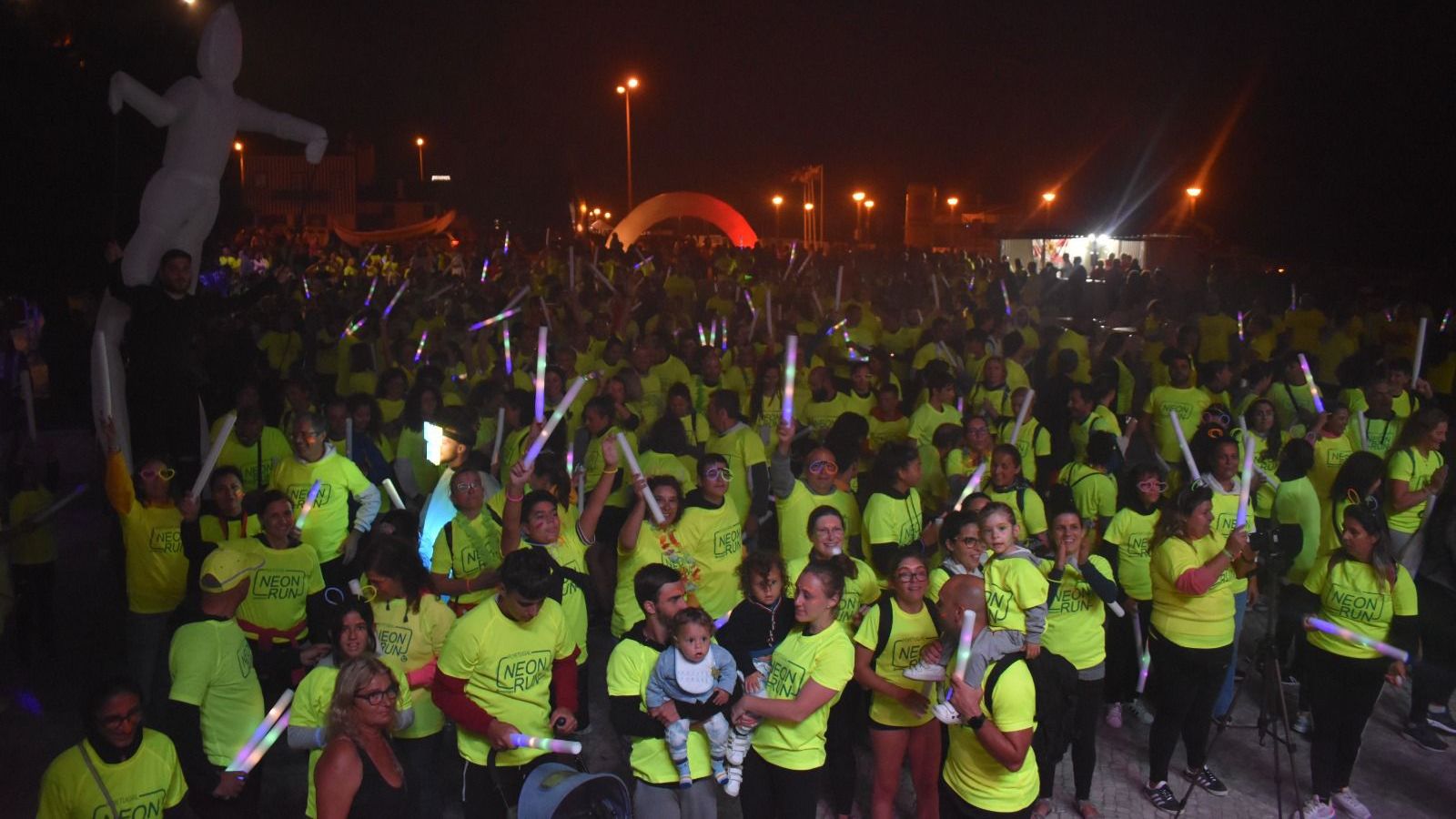 Neon Run na Praia da Vieira @CMMG