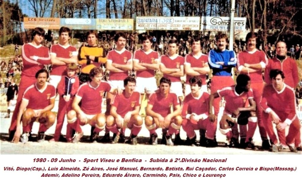 Equipa 1989/1990 Sport Viseu e Benfica © SVB