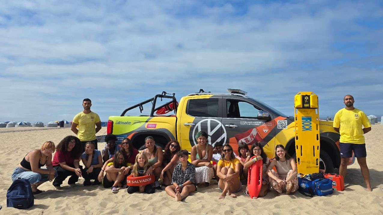 “SeaWatch” ministrou uma palestra na praia de Buarcos a 15 crianças e duas formadoras @AMN