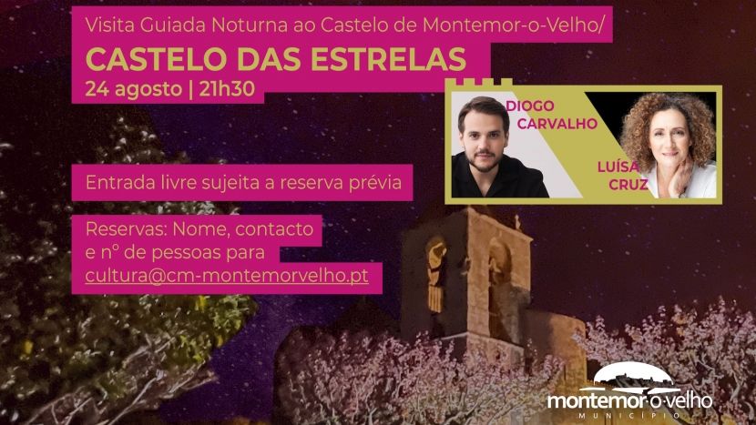Estrelas da literatura e da poesia vão brilhar no Castelo das Estrelas @CMMV