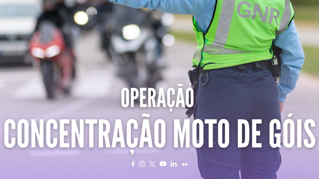 Operação Concentração Motard de Góis ©GNR