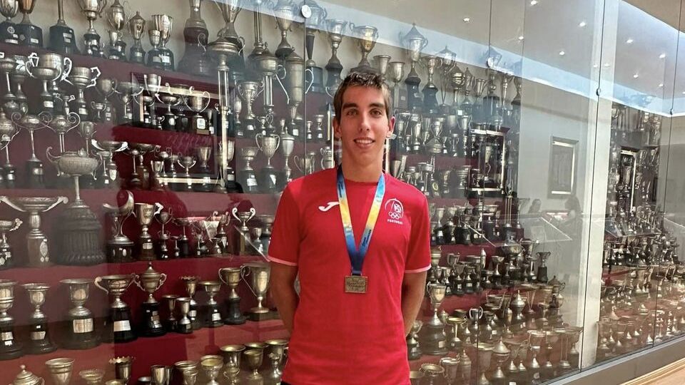 Tomás Neves - vencedor da medalha de ouro na Regata Internacional Coupe de La Jeneusse @GCF