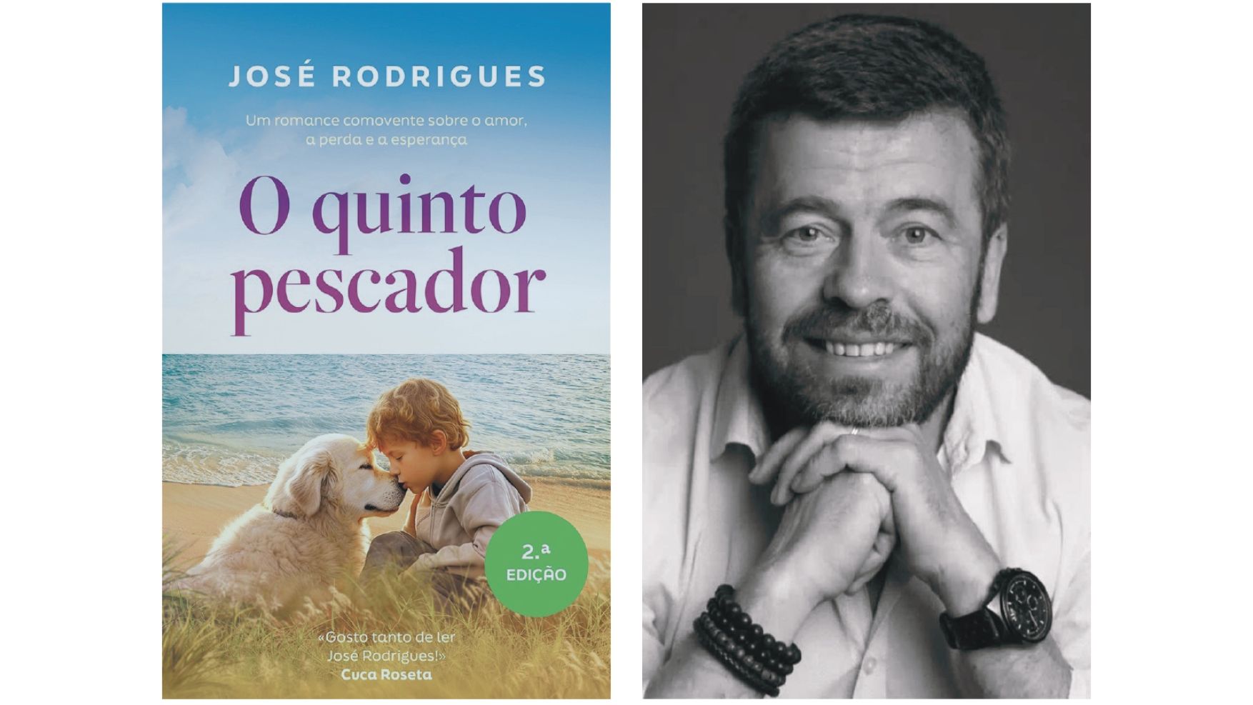 Hoje, pelas 21h30, José Rodrigues tem encontro marcado com o público para apresentar «O Quinto Pescador», o seu sexto romance,