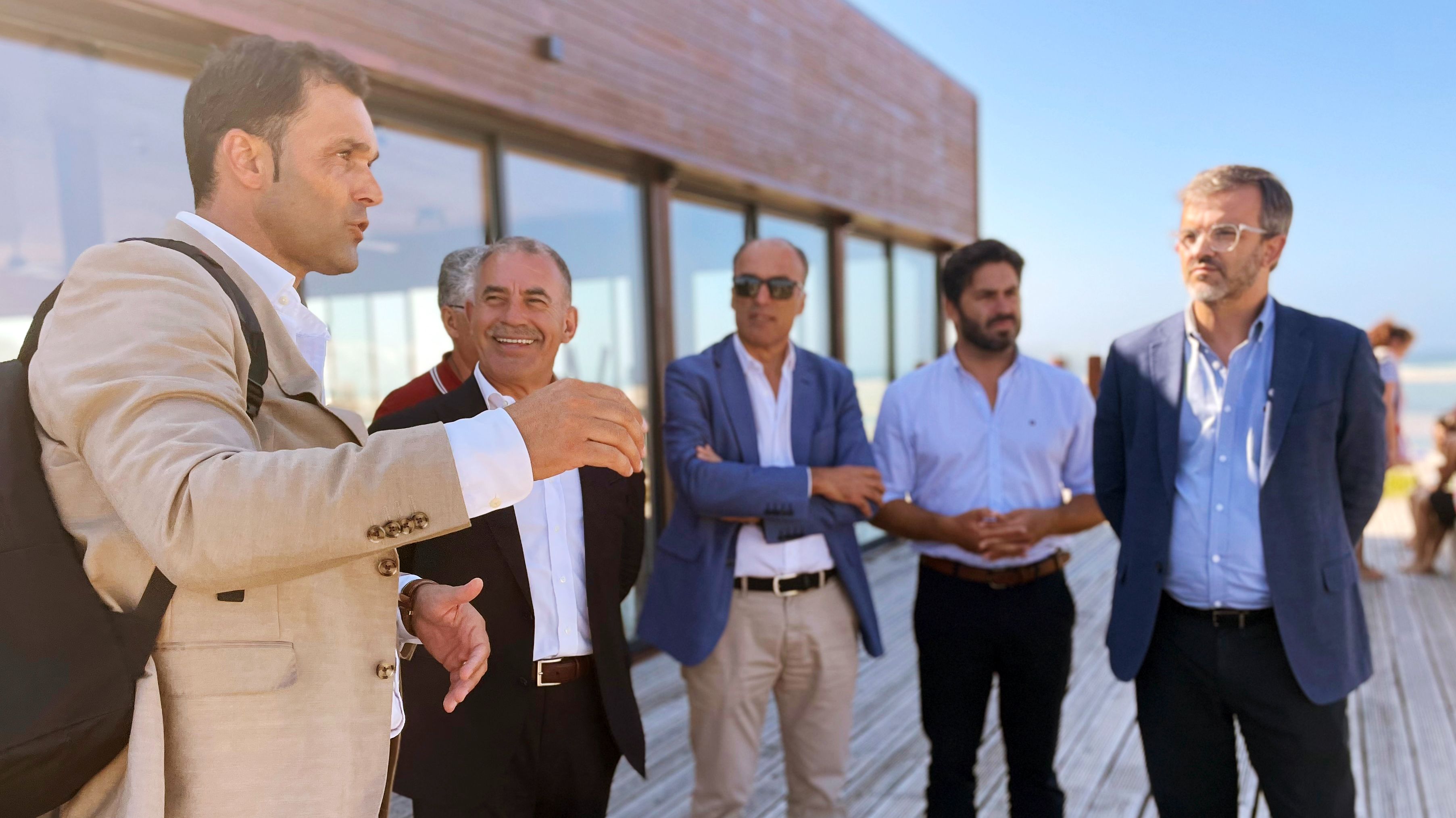 Presidente da Câmara Municipal de Óbidos, Filipe Daniel, e Secretário de Estado do Ambiente, Emídio Sousa @CM Óbidos 