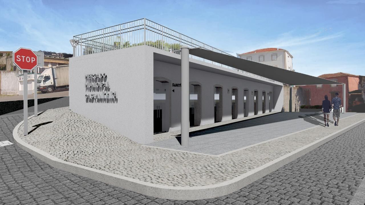 Projeto de requalificação do Mercado Municipal @CM Castanheira de Pera 