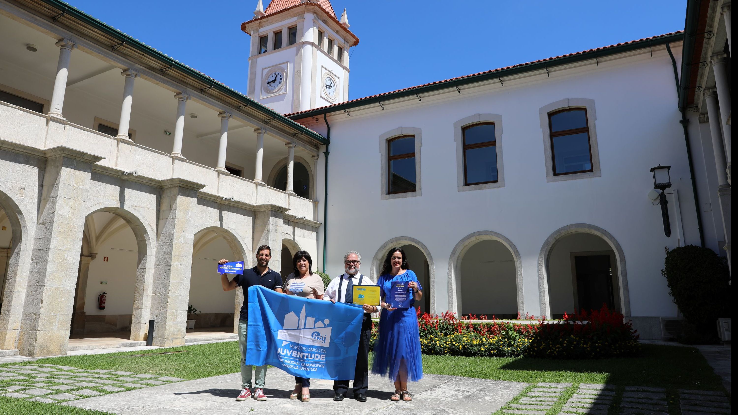 Cantanhede renova estatuto de Município Amigo da Juventude @CM Cantanhede