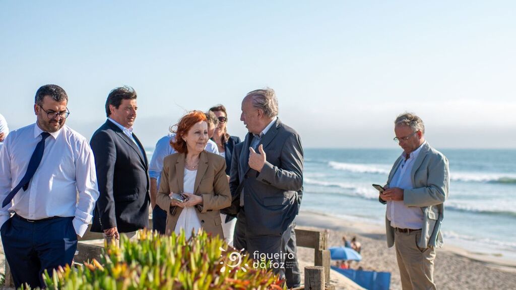 A ministra do Ambiente e Energia, Maria da Graça Carvalho visitou o concelho da Figueira da Foz @CMFF