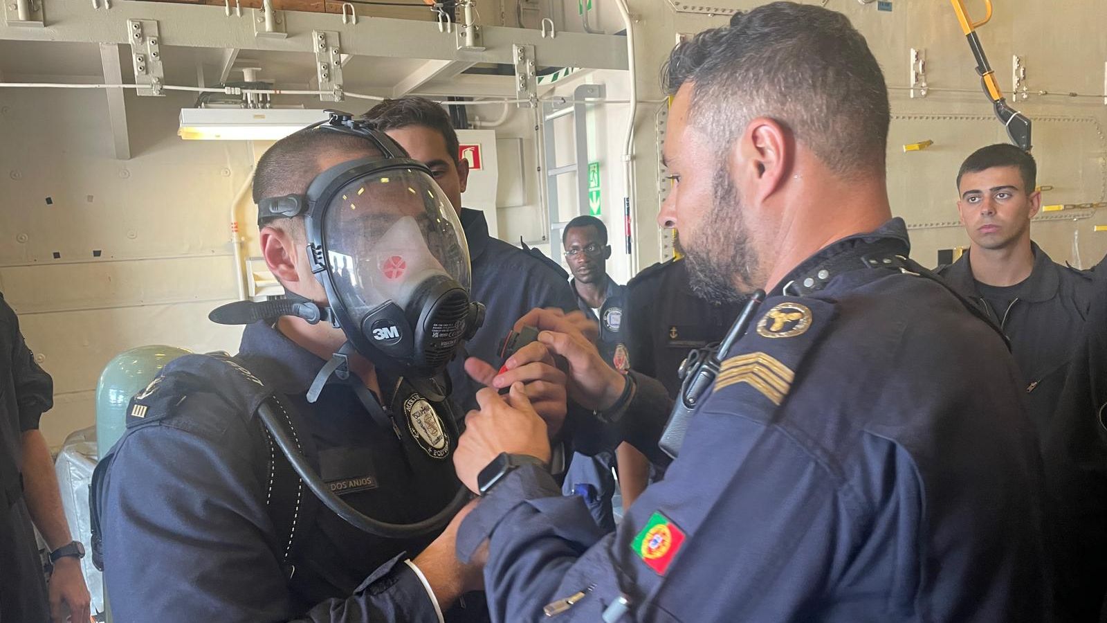 Cadetes da Escola Naval recebem formação a bordo da fragata Bartolomeu Dias e Navio Patrulha Oceânico Setúbal @Marinha Portuguesa