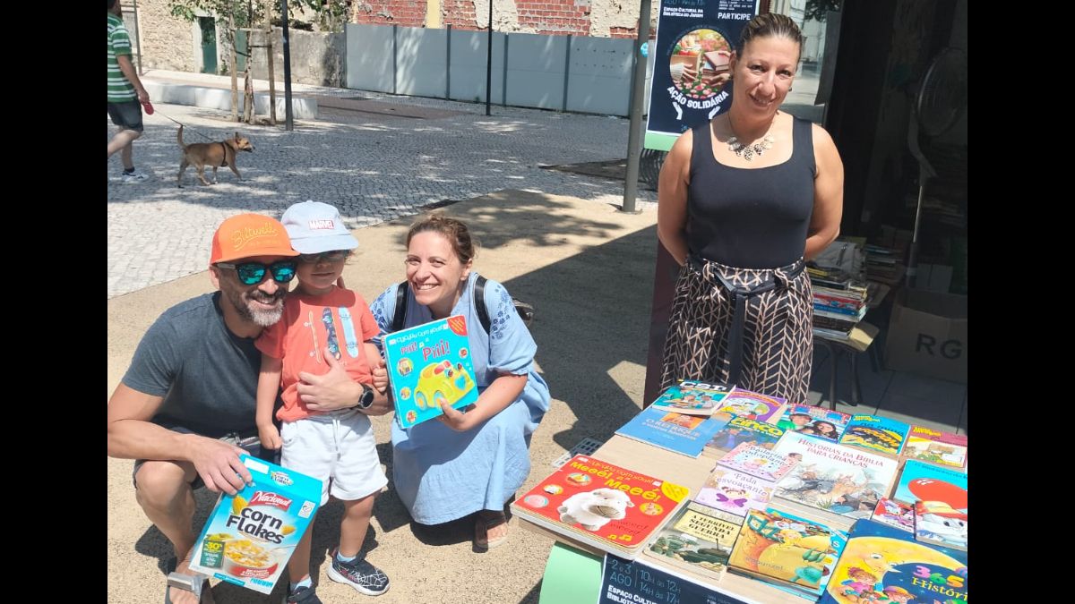 Livros solidários pelo CASA - Centro de Apoio aos Sem Abrigo @ BPM - FF