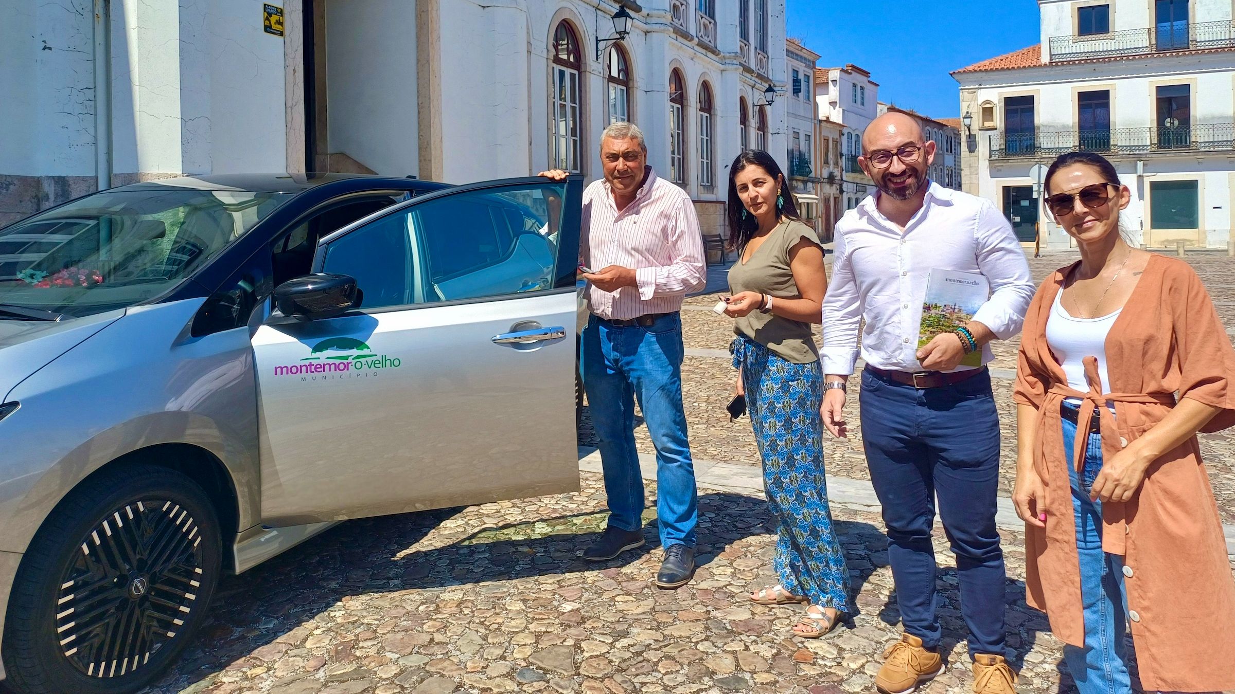 O Município de Montemor-o-Velho recebeu um novo veículo ligeiro 100 % elétrico @CMMV