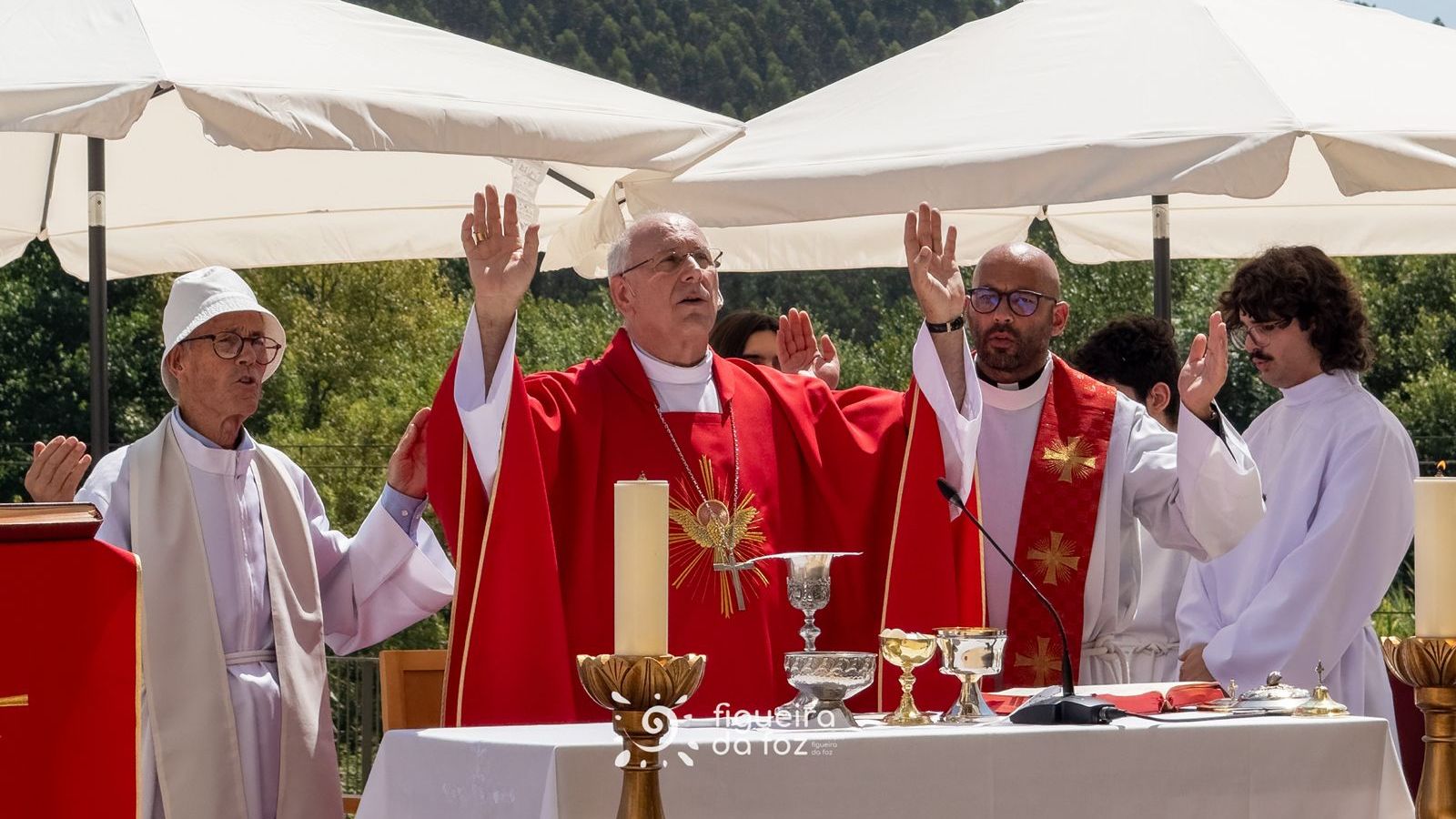 Missa hoje celebrada no Mosteiro de Seiça @CMFF