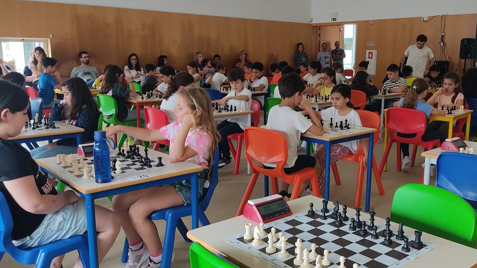 Atividades de xadrez @CMM