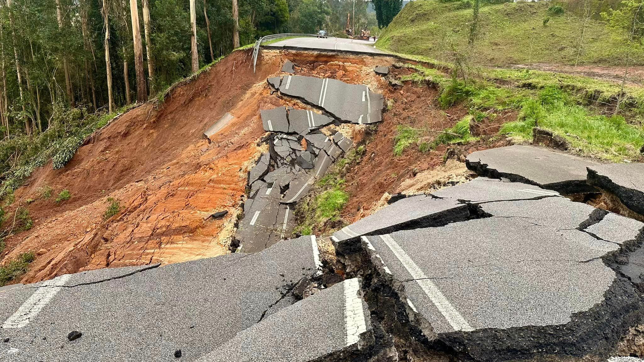 Troço do IC2 destruído @CMA