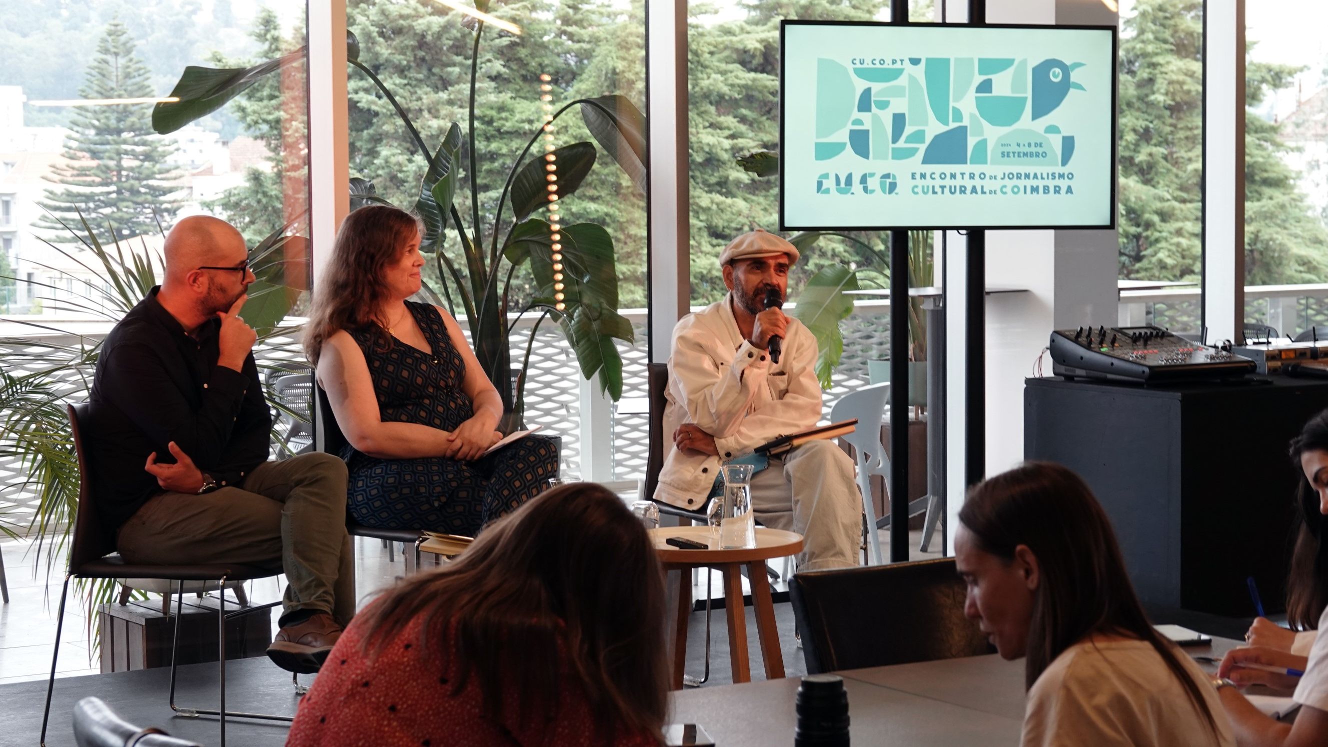 Apresentação do Encontro de Jornalismo Cultural @CM Coimbra