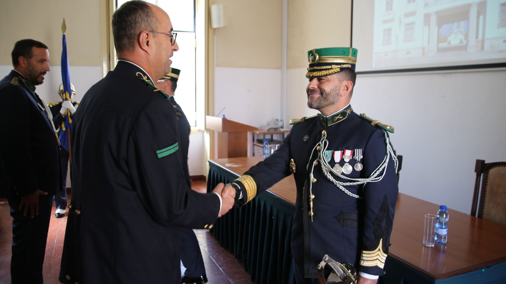 Cerimónia de tomada de posse do comando do Centro de Formação da Figueira da Foz @Escola da Guarda