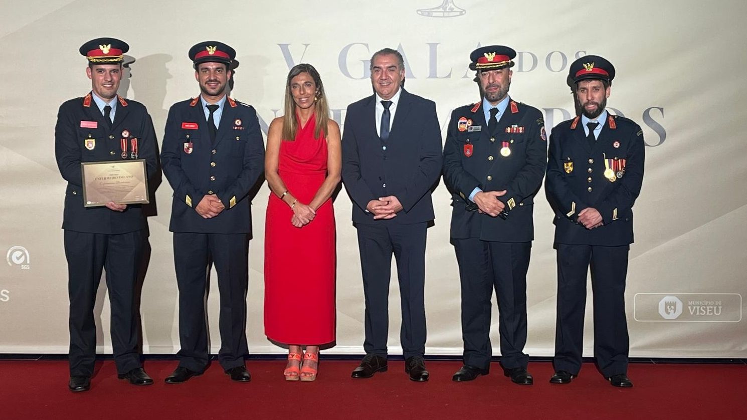  Prémio Enfermeiro Bombeiro V Gala dos Enfermeiros ©Liga dos Bombeiros Portugueses