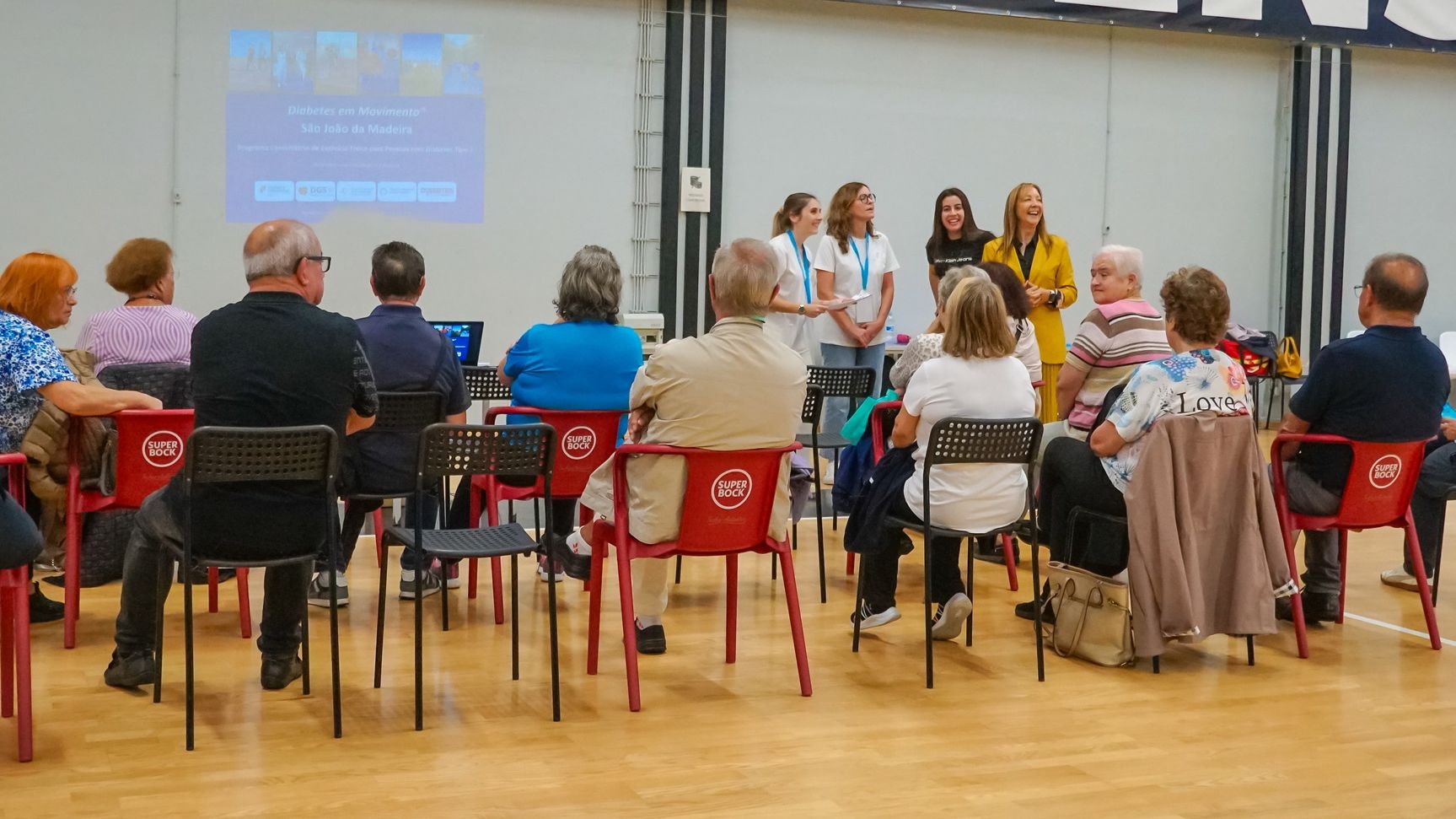 Apresentação do programa "Diabetes em Movimento" @CM São João da Madeira