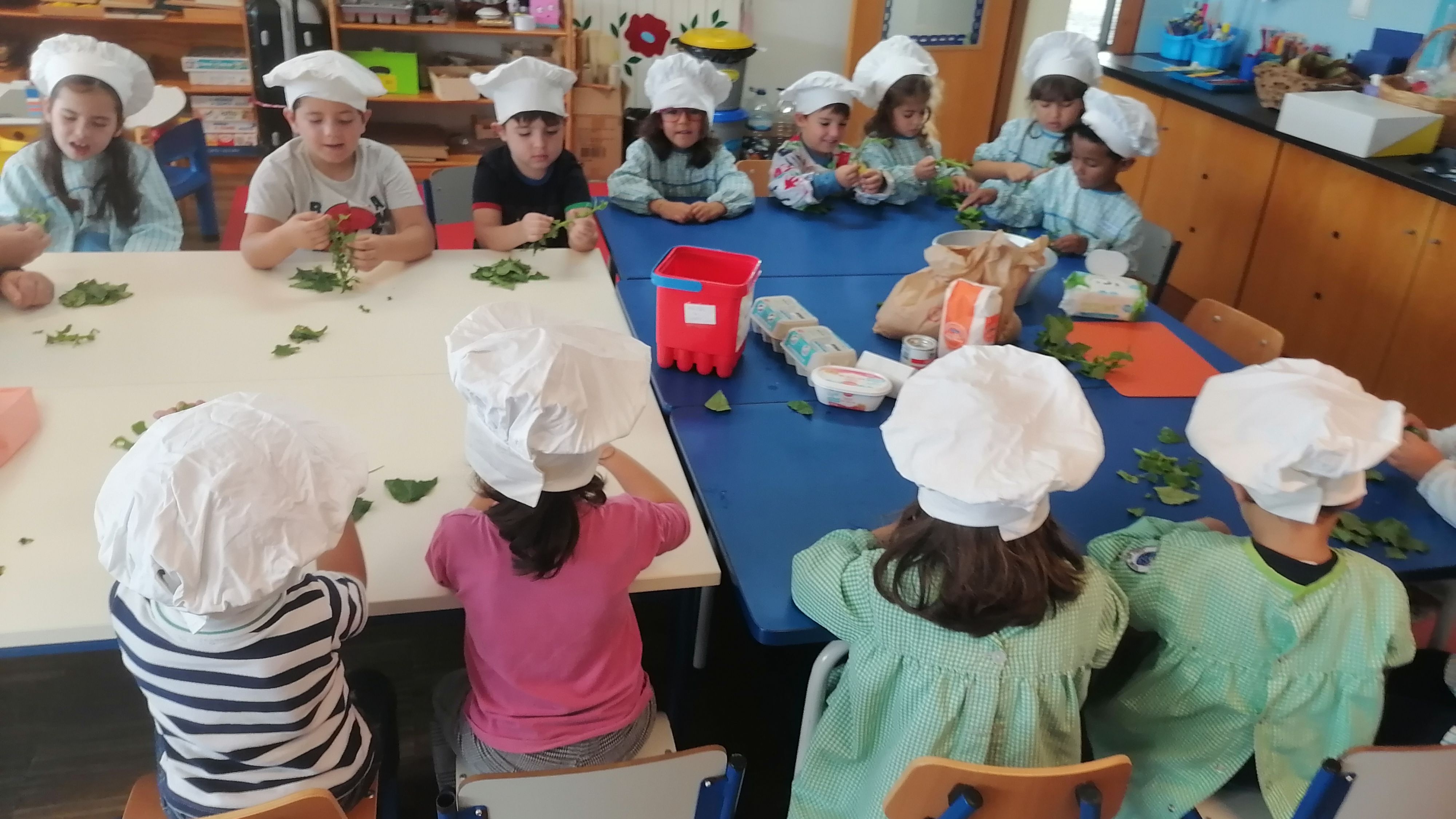 As crianças foram cozinheiras por um dia @AEFM