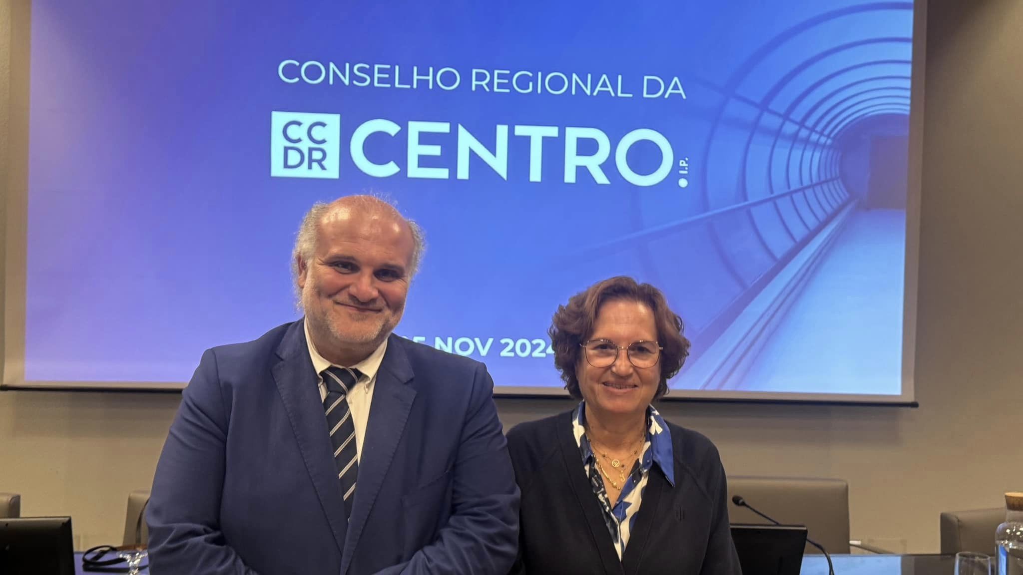 Paulo Fernandes e Isabel Damasceno ©CCDRC
