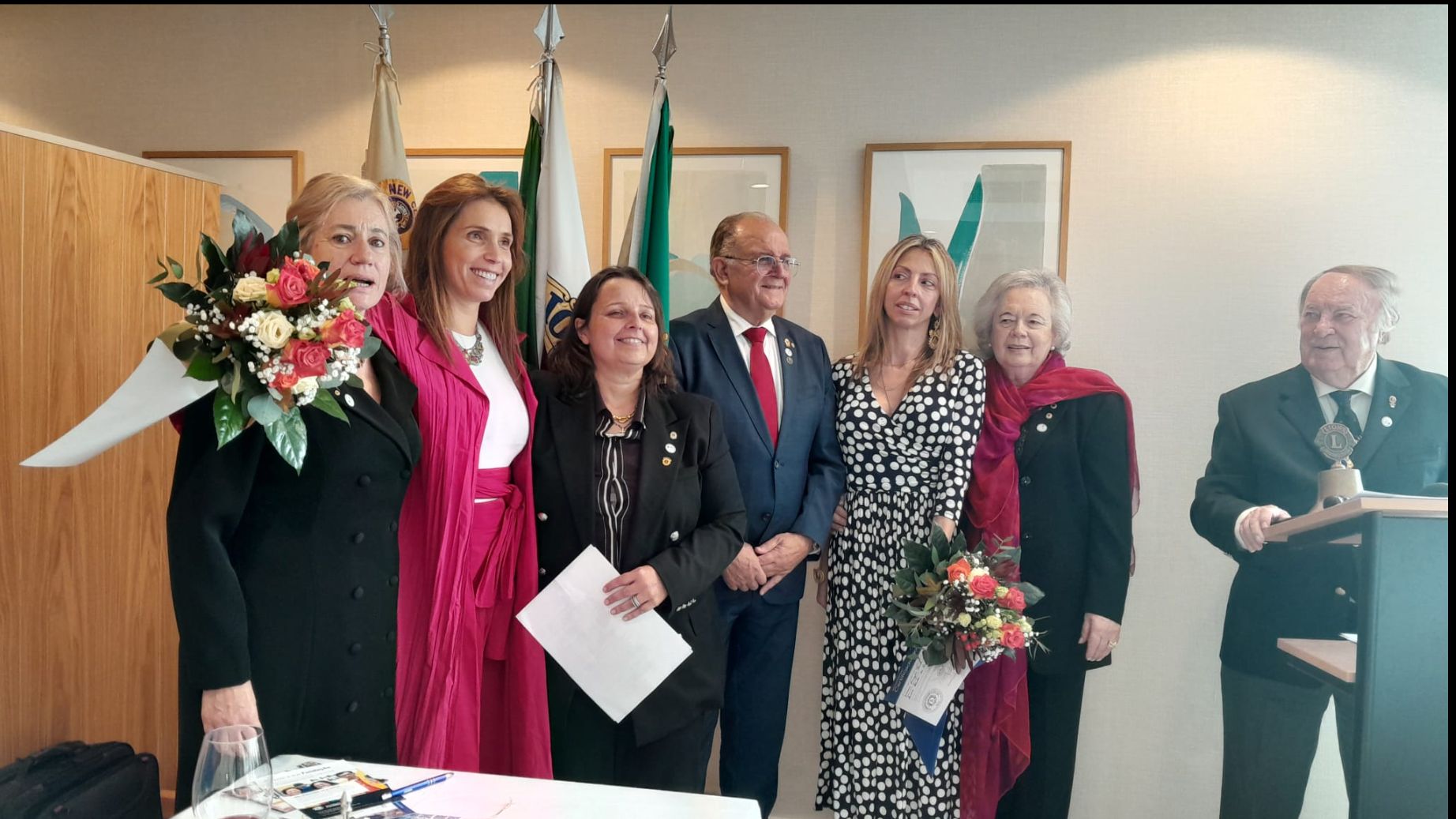 O aniversário do Lions Clube da Figueira da Foz contou com homenagens e entrada de duas novas sócias @LCFF