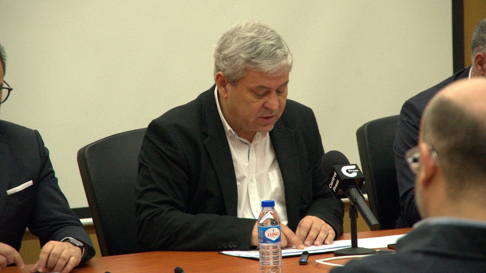 Emílio Torrão, presidente da CIM da Região de Coimbra @Central Press