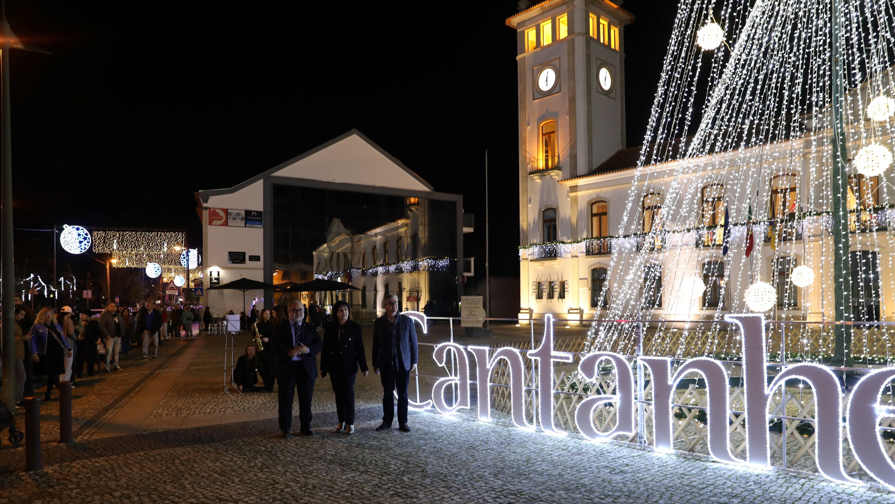 Inauguração da iluminação de Natal @CM Cantanhede 