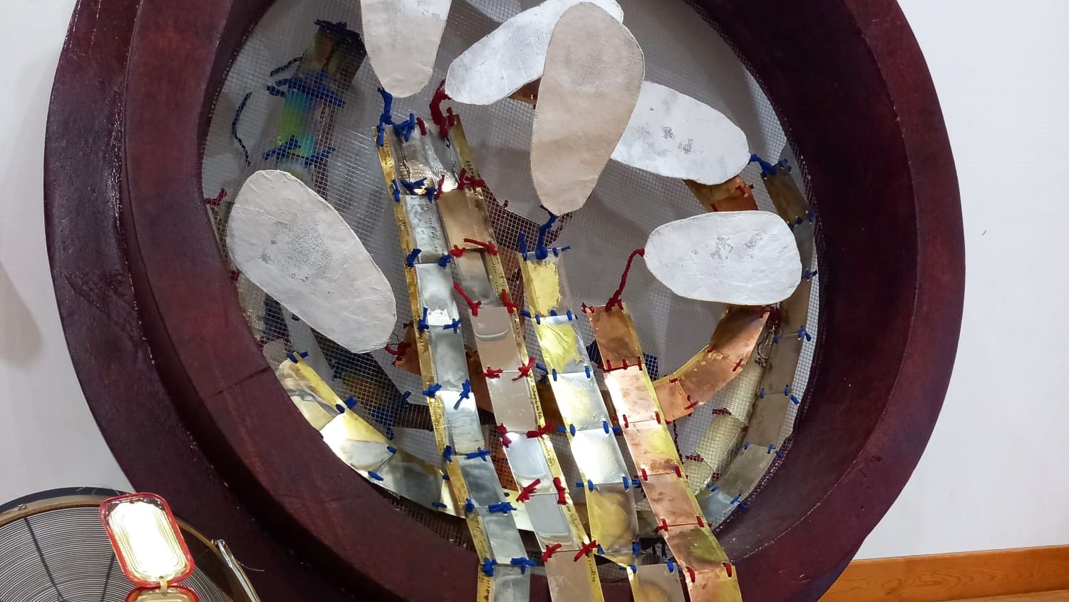 Peça artística de Maria João Paiva @CM Murtosa 