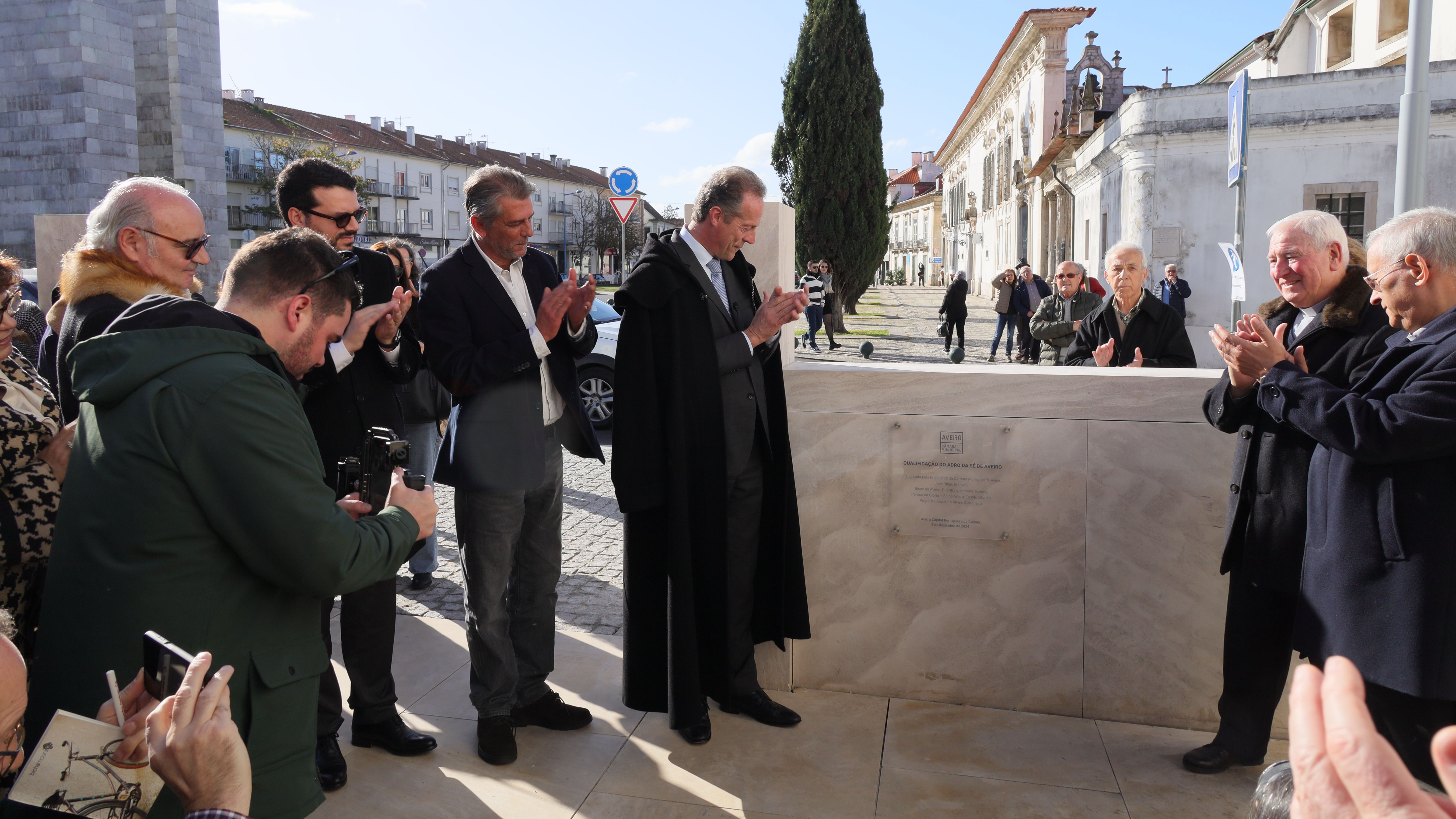 Inauguração do monumento de Siza Vieira @CM Aveiro 
