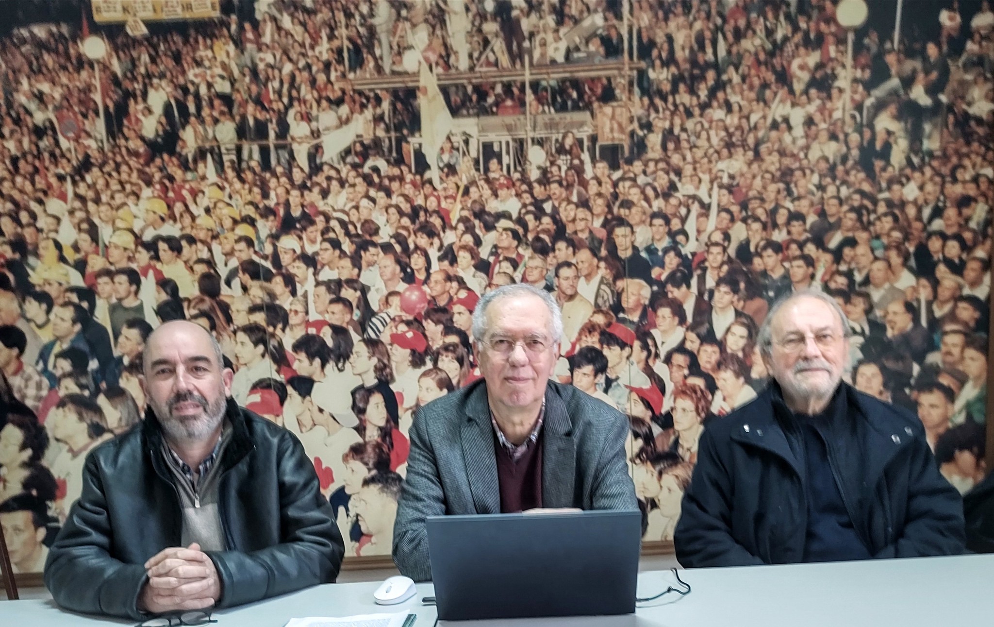 Hugo Duarte, Hernâni Caniço, Carlos Esperança
©Clube Político Coimbra Progressista