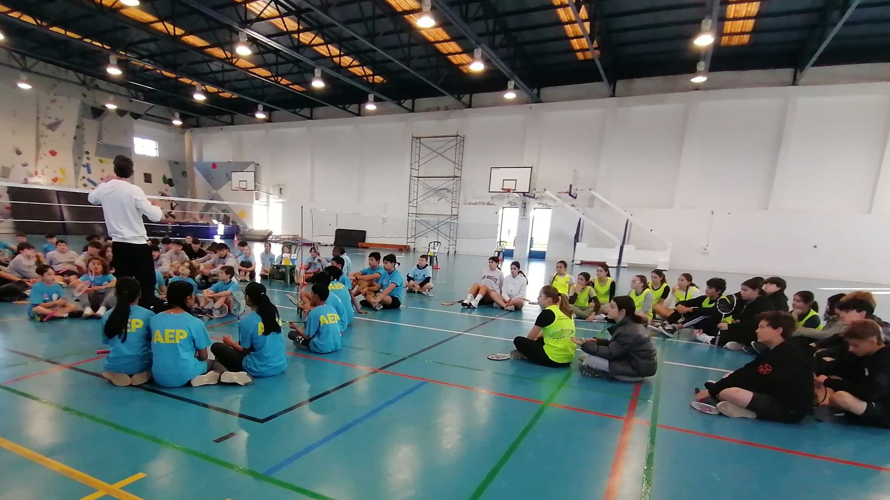 Paião recebeu o 1º Encontro de Badminton do Desporto Escolar @AF