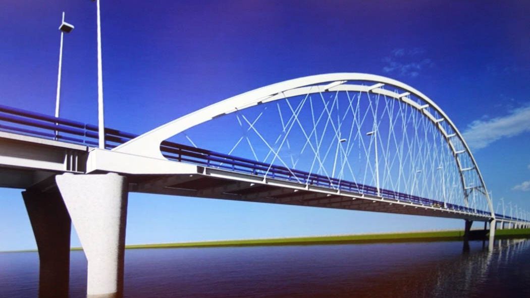 A futura ponte liga Vila Verde ao Alqueidão @DR