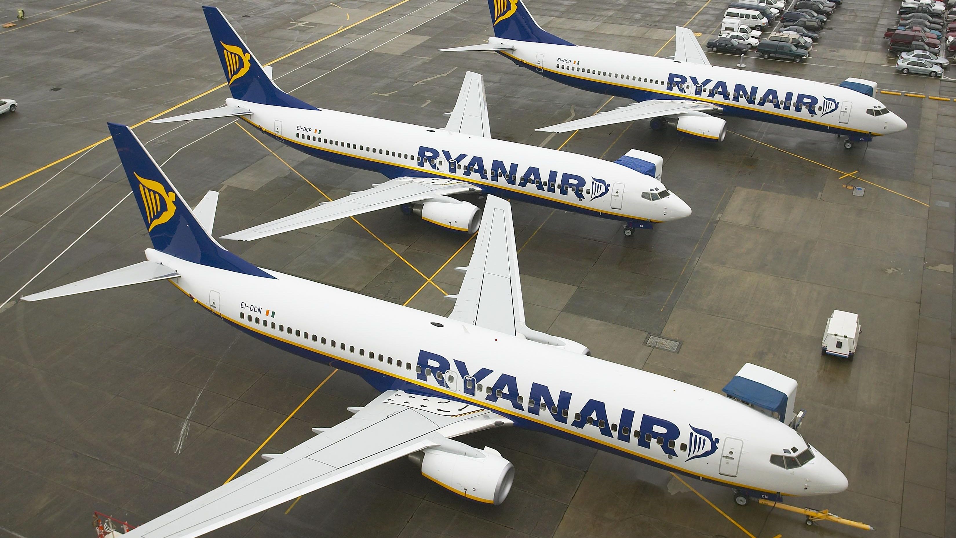 Aviões da Companhia aérea ©RyanAir