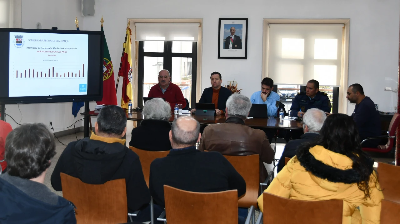 Reunião do Conselho de Segurança @CM Ferreira do Zêzere