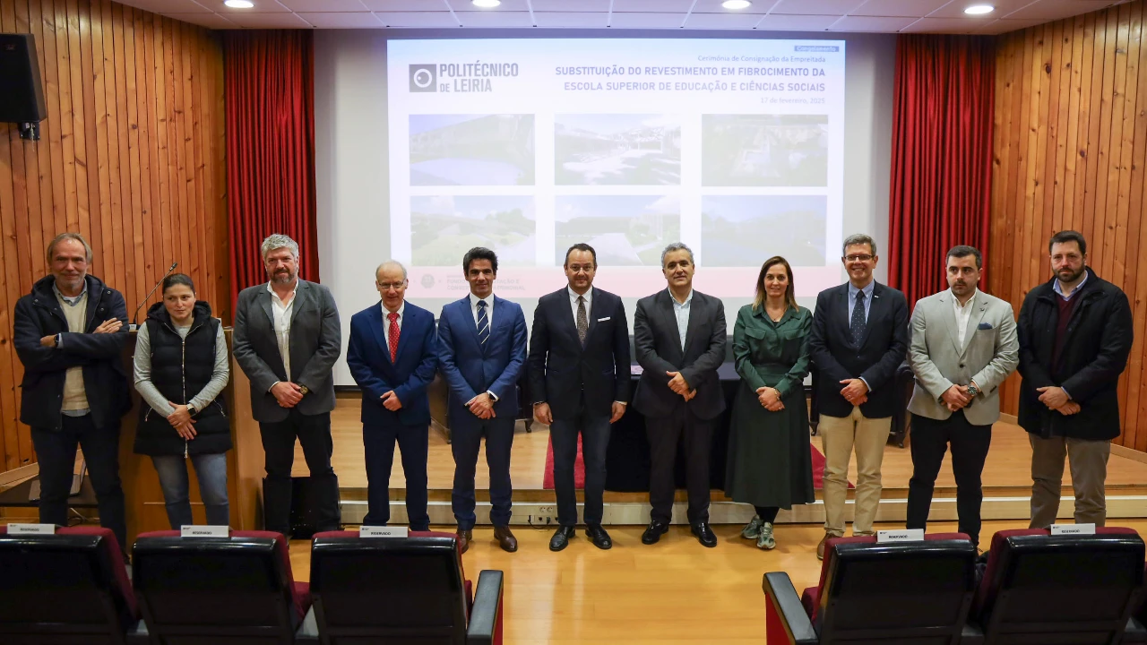 Consignação da obra da ESECS @IPL