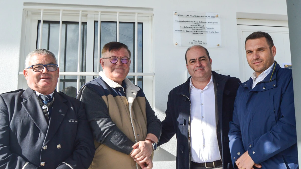 Inauguração da sede da Associação Filarmónica de Vilar Seco @CM Nelas 